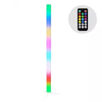 LIGHT4ME TUBE grindų lempa vamzdinė – 128x SMD 5050 RGB LED, DMX512, 30W, 3-pin XLR, IEC, 120° spindulio kampas