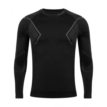 Vyriškas termoaktyvus apatinis marškinėliai Alpinus Active Base Layer juodi-pilki GT43189 S