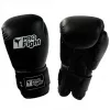 Profight Leather Dragon bokso pirštinės juodos 12 oz