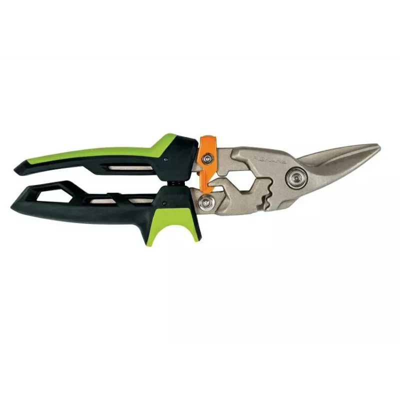 Fiskars PowerGear dešinės krypties skardos žirklės 1027208