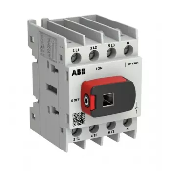 ABB OTOT63G1-4BSN2Plus apkrovos pertraukiklis, 63 A, Frame G1, 4 polių