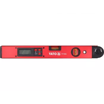 YATO elektroninis skaitmeninis kampomatis 400 mm su LCD ekranu ir laikymo funkcija