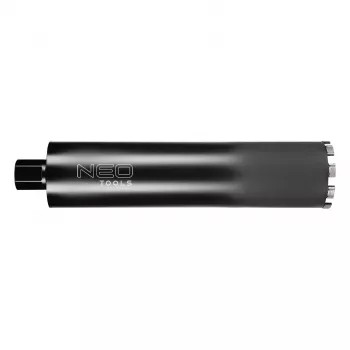 NEO TOOLS deimantinis gręžimo vainikėlis gręžimo staklėms 58G540 102 mm x 470 mm, 9 segmentų, M22