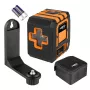 NEO TOOLS 75-142 Kryžminės linijos lazerinis nivelyras, 20 m veikimo nuotolis, raudonas spindulys, savaiminis išsilyginimas, IP54, su magnetiniu laikikliu ir dėklu