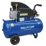 Adler AD 2050-50 50L alyva suteptas oro kompresorius, 8 bar, 230V, 2 AG, 206 L/min įsiurbimas, ratai ir rankena