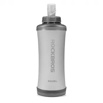 ROCKBROS minkštas butelis 500 ml bėgimo hidratacijos butelis - baltas