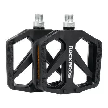 ROCKBROS BP2602 nailoniniai dviračio pedalai, juodi