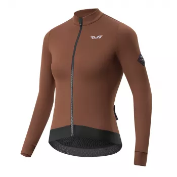 Rockbros YDWT006 TVI moteriška izoliuota dviračių striukė ruduo/žiema M - ruda