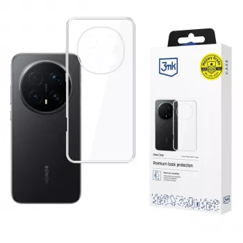 3MK skaidrus dėklas, skirtas Honor Magic 8 Pro - permatomas TPU galinis dangtelis