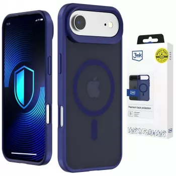 3MK Smoke MagCase, skirtas Apple iPhone Air - mėlynas