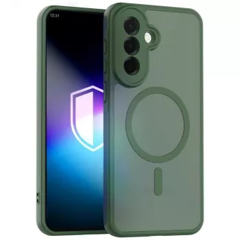 3MK Misty MagCase, skirtas Samsung Galaxy A37 - žalia