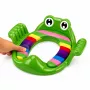 LEAN TOYS tualeto sėdynės užvalkalas vaikams, minkšta sėdynė su rankenomis, žalia