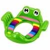 LEAN TOYS tualeto sėdynės užvalkalas vaikams, minkšta sėdynė su rankenomis, žalia