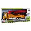 LEAN TOYS betono siurblio sunkvežimis RC žaislas su šviesomis, garsais, vandens purškimu, 1:40 mastelis