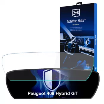 3MK PROTECTION TechWrap matinė prietaisų skydelio apsauginė plėvelė, skirta Peugeot 408 Hybrid GT