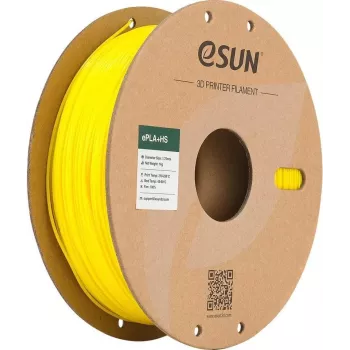 eSUN ePLA+HS 1,75 mm geltona 1 kg - didelės spartos PLA gija