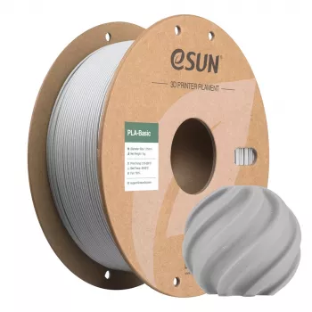 ESUN PLA Basic 1,75 mm betono pilkos spalvos 1 kg kaitinimo siūlas