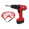 LEAN TOYS DIY meistro įrankių rinkinys su gręžtuvu ir plaktuku – 35 dalių edukacinis žaislas