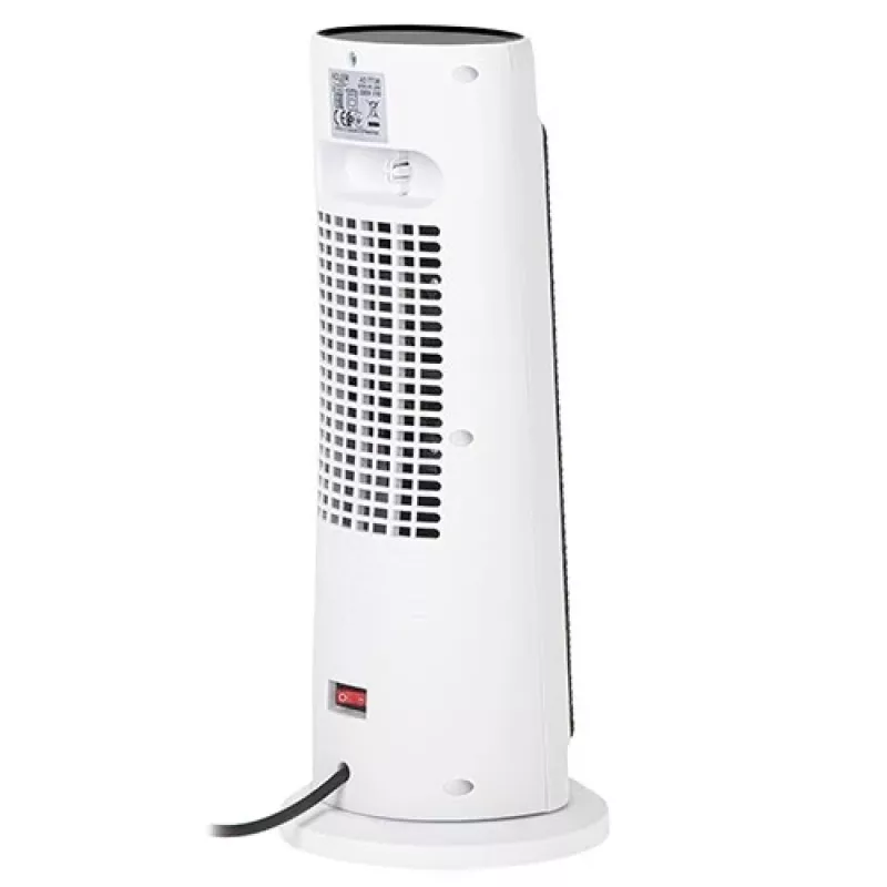 Adler AD 7738 Keraminis ventiliatorinis šildytuvas 2000W su nuotolinio valdymo pultu, baltas