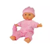 LEAN TOYS Sweet Baby lėlė su buteliuku, rožinė, 30 cm, interaktyvi, su garsais