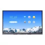 Hikvision DS-D5C75RB/A2L 75 colių 4K interaktyvus ekranas, Android 14 (atnaujinamas į 16 EDLA), 40 taškų IR jutiklinis, 8GB RAM, 128GB atmintis, Wi-Fi 6, Bluetooth 5.2, 3x HDMI, USB-C, 2x15W garsiakalbiai, 8 mikrofonų masyvas, VESA 800x400