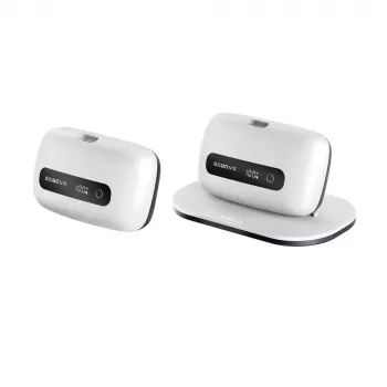 BOBOVR BM60-2 Dvigubas 6500mAh baterijų paketas su įkrovimo stotele, skirtas M3 Pro+ ir M3 galvos juostoms - balta