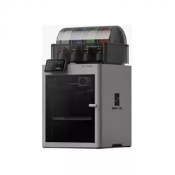 BambuLab P2S Combo 3D spausdintuvas su AMS, 500 mm/s, CoreXY, uždaras, daugiaspalvis