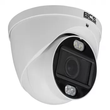 BCS BCS-EA45VSR8L6 5MP HD analoginė kulkos formos kamera su motorizuotu varifokaliniu objektyvu, 80m Smart IR, 120dB True WDR, IP67