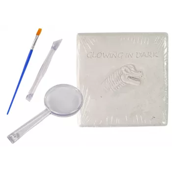 LEAN TOYS Archeologijos kasinėjimų rinkinys Dinozauro skeletas 3D Brachiozauras Holograma
