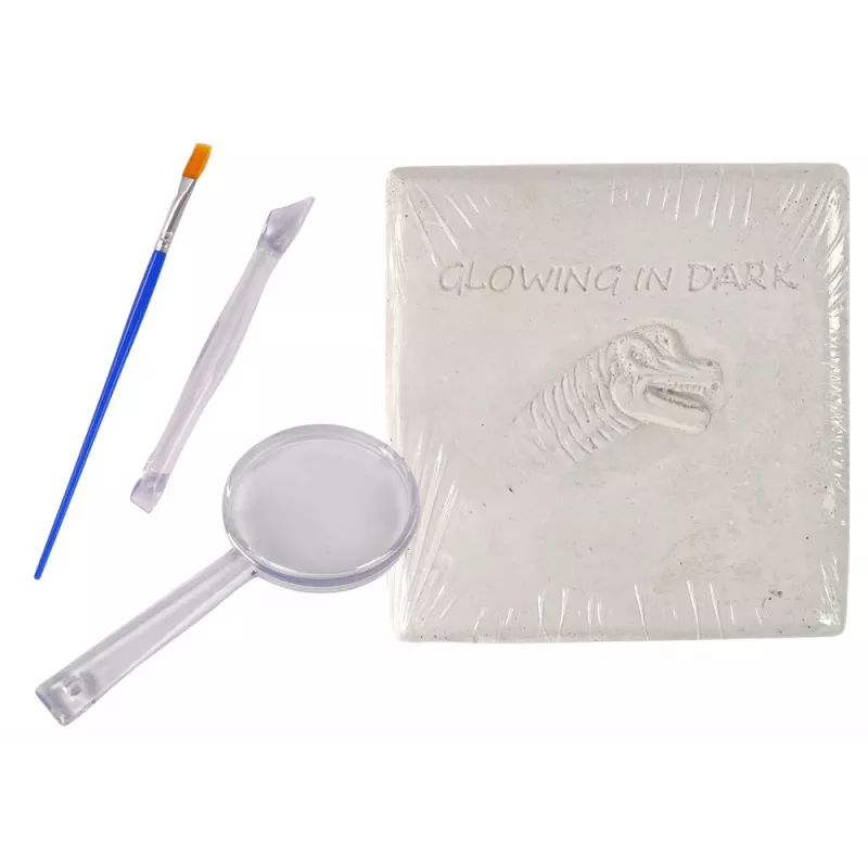 LEAN TOYS Archeologijos kasinėjimų rinkinys Dinozauro skeletas 3D Brachiozauras Holograma
