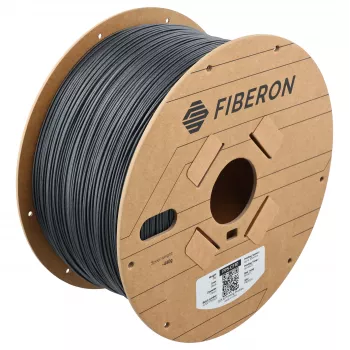 Polymaker Fiberon PPS-CF10 3D spausdintuvo kaitinamoji medžiaga, 1.75 mm, 3 kg, juoda