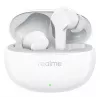 realme Buds T110 tikrai belaidės ausinės su 38h baterija, AI ENC, IPX5, Bluetooth 5.4, 10mm žemų dažnių tvarkykle, USB-C greitu įkrovimu, mažo delsos režimu, išmaniuoju lietimu, baltos