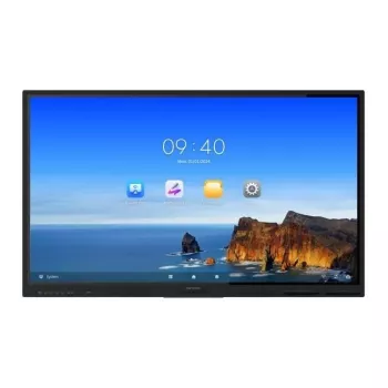 Hikvision Value Series DS-D5B75RB/EL 75 colių 4K UHD interaktyvi lenta su jutikliniu ekranu, juoda