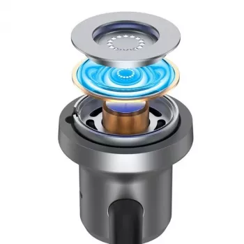 Beline ausinės į ausį USB-C SK193 juodos