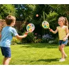LEAN TOYS vaikų badmintono raketės Gyvūnai geltona rožinė