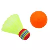 LEAN TOYS vaikų badmintono raketės Gyvūnai geltona rožinė