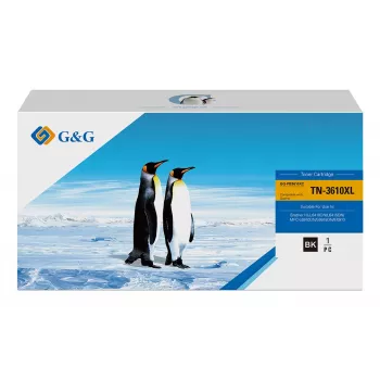 G&G XXL tonerio kasetė, suderinama su Brother TN-3610XL
