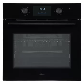 Midea MBO65M80D2-BK įmontuojama elektrinė orkaitė, 70 l, 3 kW, A, juoda