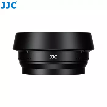 JJC LH-JXHALF objektyvo gaubtas su 37 mm filtro adapterio žiedu, skirtas Fujifilm X Half, juodas