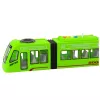 LEAN TOYS City Metro tramvajus su atsidarančiomis durimis, šviesomis ir garsais, žalias, 1:16