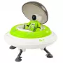 LEAN TOYS UFO erdvėlaivis su astronautu figūrėle, šviesomis ir garsais, žalias