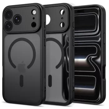 Tech-Protect BasicMag MagSafe dėklas, skirtas iPhone 17 Pro Max / 18 Pro Max - matinė juoda