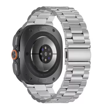 TECH-PROTECT nerūdijančio plieno grandinės apyrankė, skirta Samsung Galaxy Watch Ultra 1 / 2 (47mm) - sidabrinė