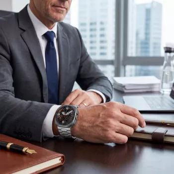 TECH-PROTECT nerūdijančio plieno grandinės apyrankė, skirta Samsung Galaxy Watch Ultra 1 / 2 (47mm) - sidabrinė