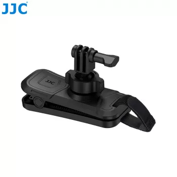 JJC BSCM-AC1S Kuprinės dirželio tvirtinimo spaustukas, skirtas GoPro, DJI, Insta360, SJCAM veiksmo kameroms