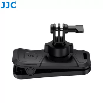 JJC BSCM-AC1S Kuprinės dirželio tvirtinimo spaustukas, skirtas GoPro, DJI, Insta360, SJCAM veiksmo kameroms
