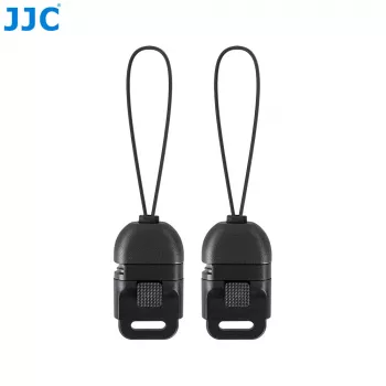 JJC QRK-PSK2 spaustuko tvirtinimo adapteris plačiam fotoaparato diržui (2 vnt.)