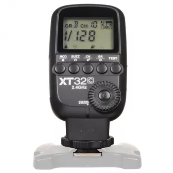 Godox XT32C 2.4GHz belaidis blykstės trigeris siųstuvas, skirtas Canon