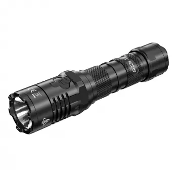 Nitecore NT-P20I-UV taktinis žibintuvėlis su UV šviesa, 1800 liumenų, USB-C įkraunamas, IP68, juodas