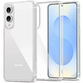 Tech-Protect Flexair Hybrid dėklas, skirtas Samsung Galaxy S25 Edge - skaidrus